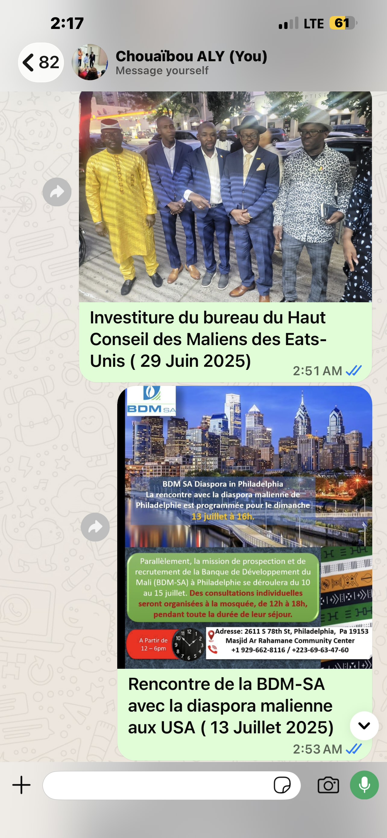 Photo de groupe à l’occasion de l’investiture du bureau